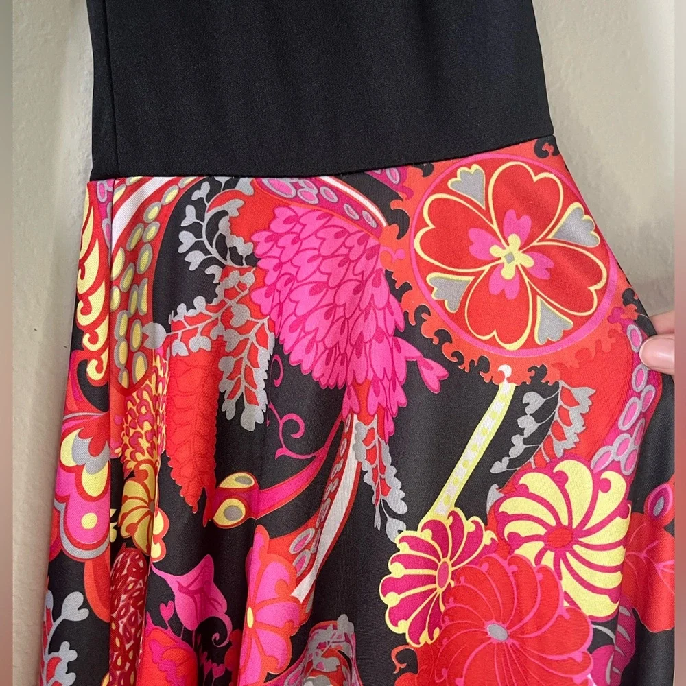 Smiffy’s Paisley Flared Pants, Size L - Picture 2 of 6